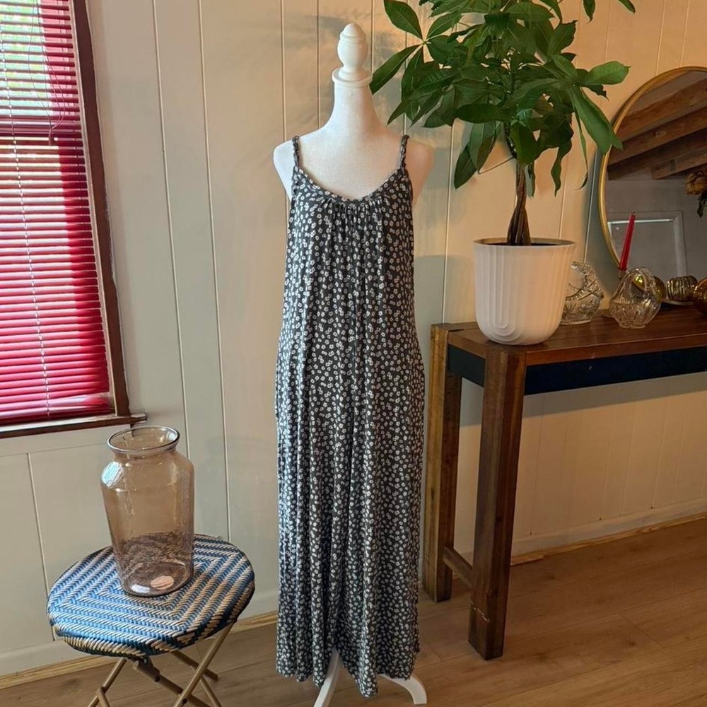 Z Supply Women's Summer Floral Jumpsuit Size Large Fairy Core